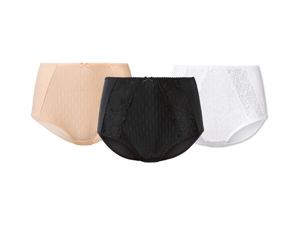 Trosor med hög midja, 2-pack