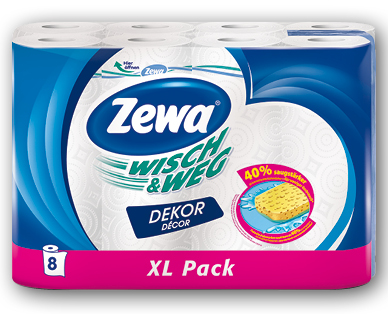 Papier ménage ZEWA WISCH & WEG