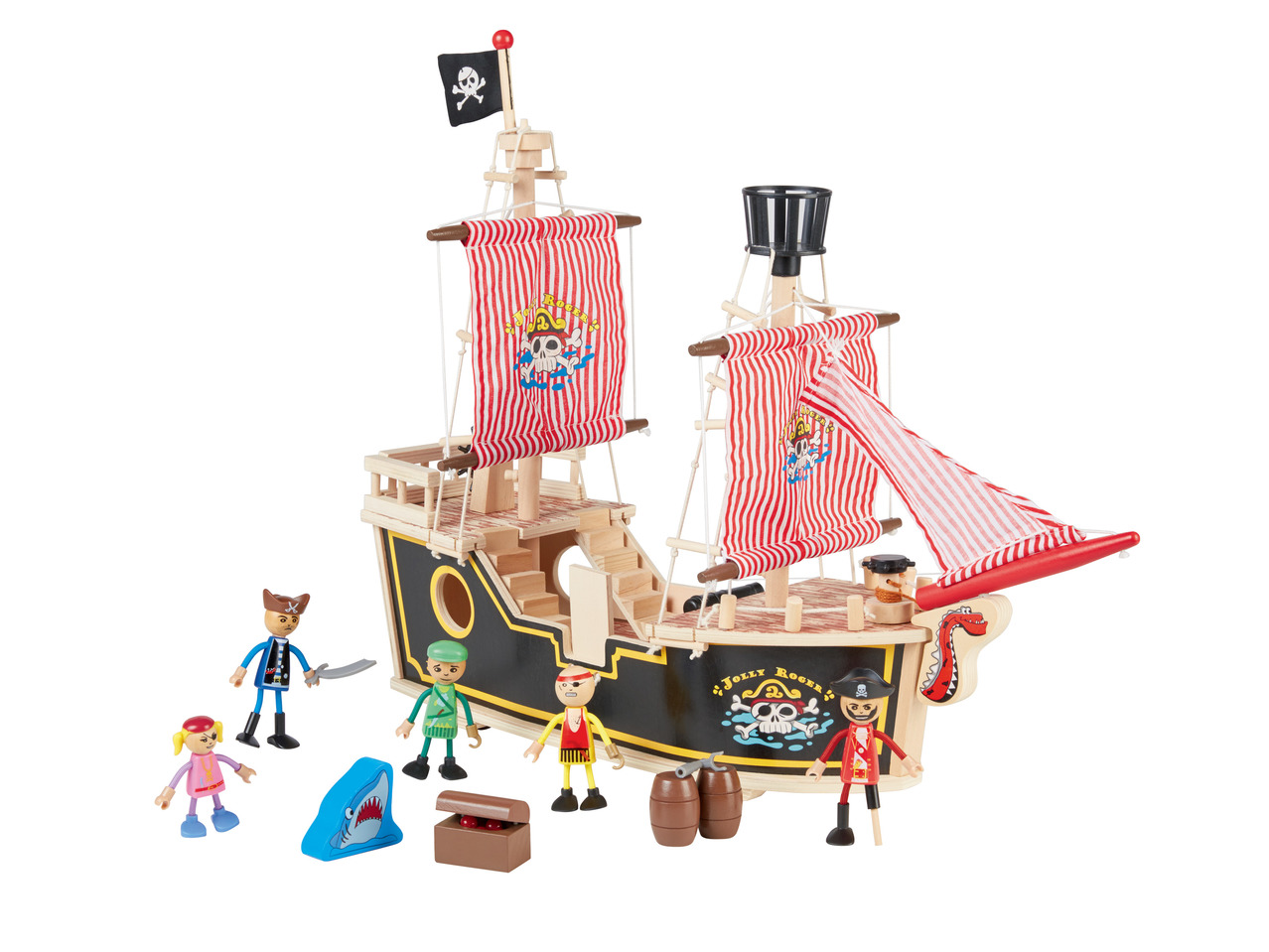 PLAYTIVE JUNIOR(R) Dukkehus/piratskib