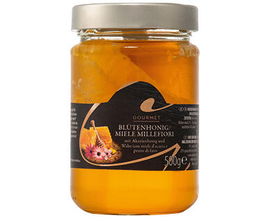 GOURMET 
 MIEL DE FLEURS AVEC ALVÉOLES