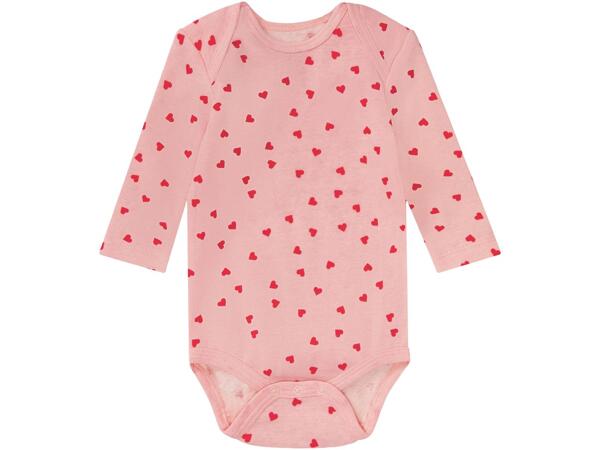 Girls' Long-Sleeve Bodysuits