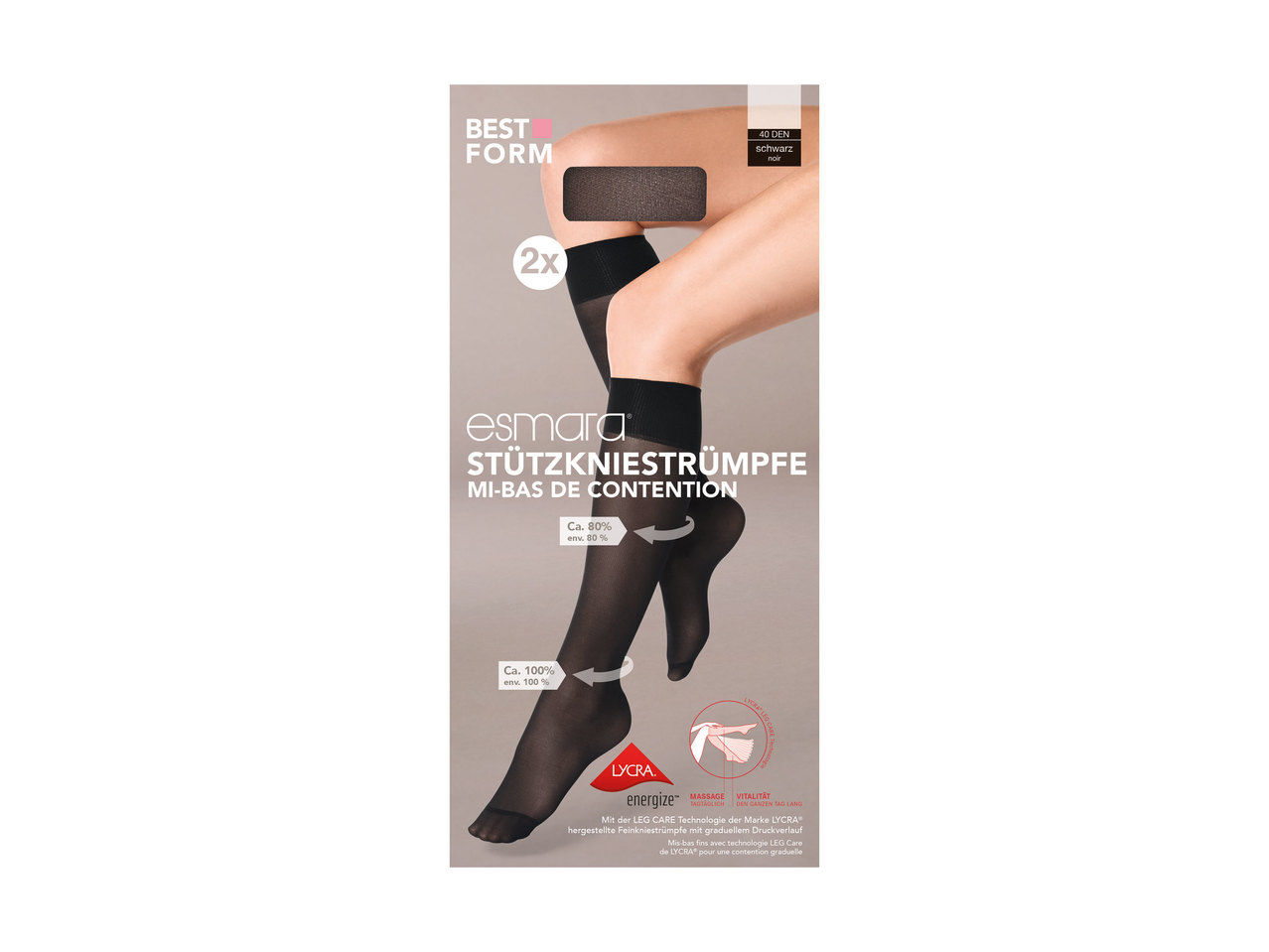 Esmara Ladies' Support Knee-Highs1