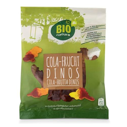 BIO NATURA BIO-Fruchtgummi, Cola-Frucht Dinos