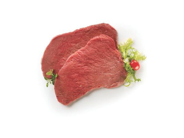 Tender beef slices