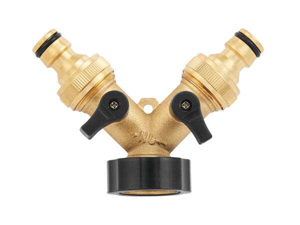 Brass Hose Splitter / Connector