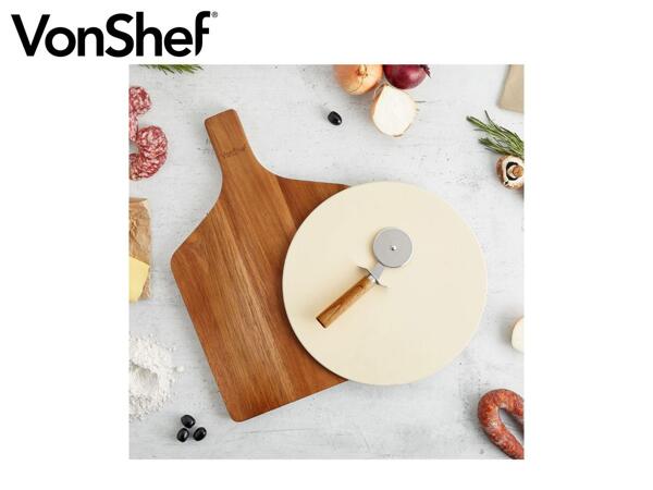 Vonshef Pizza Set - 3 Piece Set