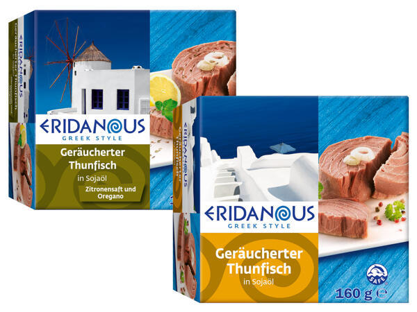 Geräucherter Thunfisch