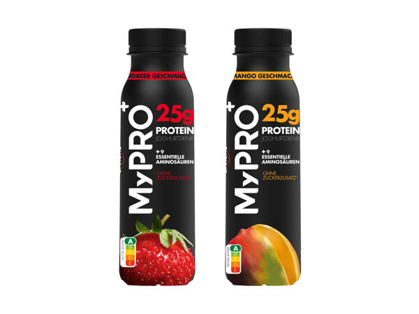 Boisson au yogourt riche en protéines Danone MyPro+