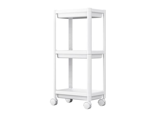 Livarno Home Storage Trolley - White