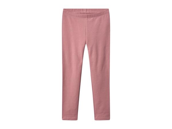 Lupilu Kids' Red & Pink Thermal Leggings - Pack of 2