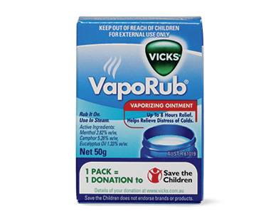 VICKS VAPORUB 50G