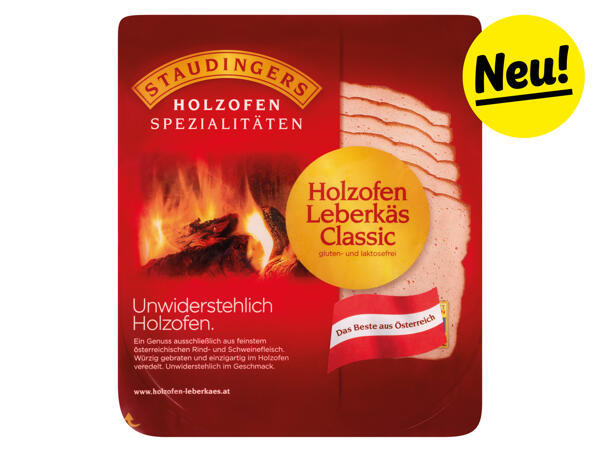 Staudinger Holzofen Leberkäs