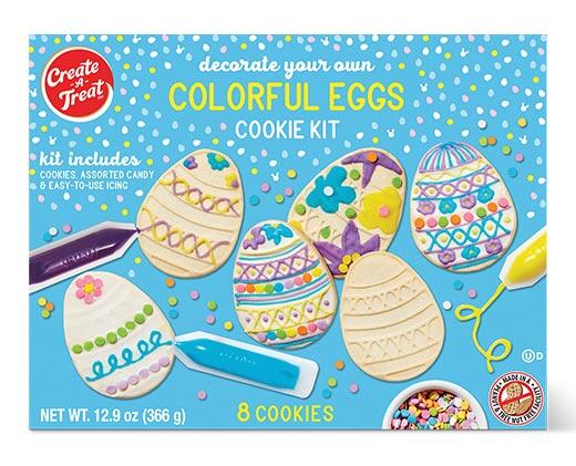 Create-A-Treat Easter Eggs Cookie Kit