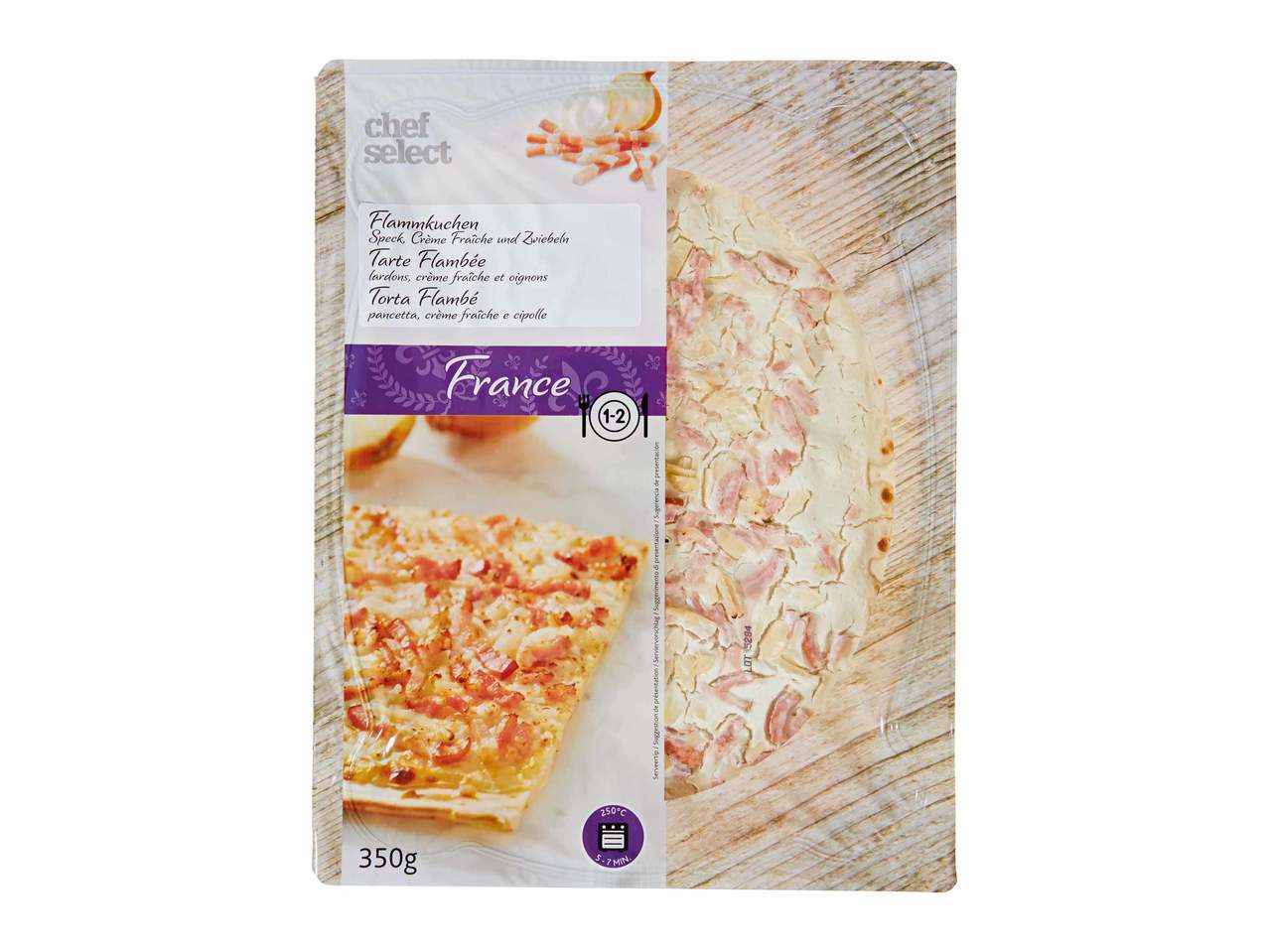 Tarte flambée alsacienne
