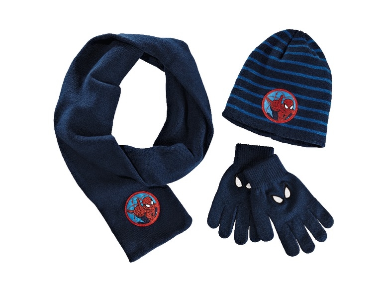 Boys' Knitted Set ''Cars, Spiderman''
