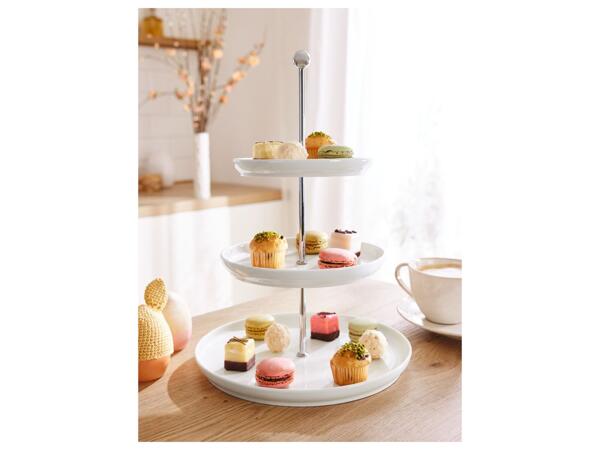 Tiered Cake Stand Porcelain