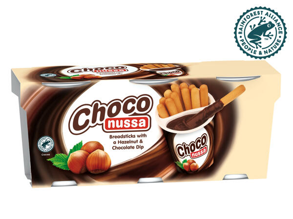 Gebäcksticks Nuss-Nougatcreme