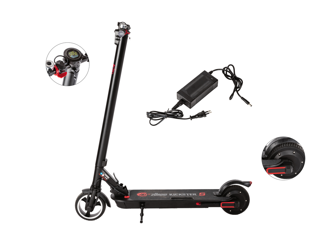 Trottinette électrique CAT(R) 2DROID KICKSTER S