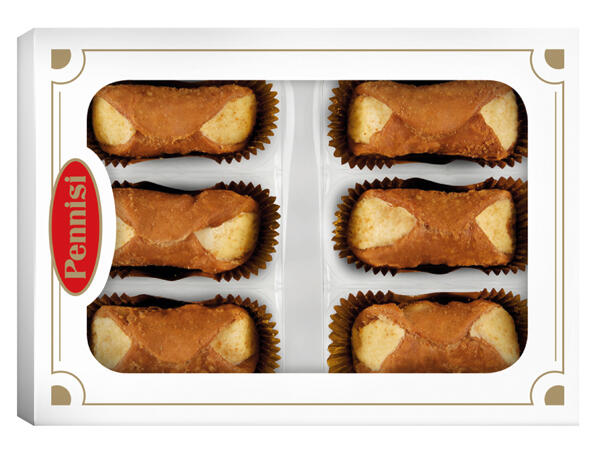 Cannoli mit Vanillecremefüllung