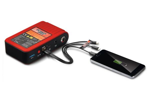 Portable Jump Starter With Power Bank