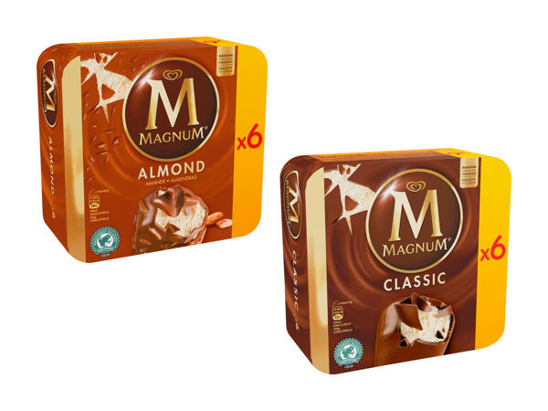 Bâtonnets glacés Magnum Lusso