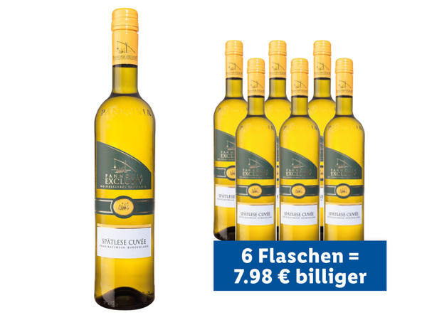 PANNONIA EXCLUSIV Spätlese Cuvée