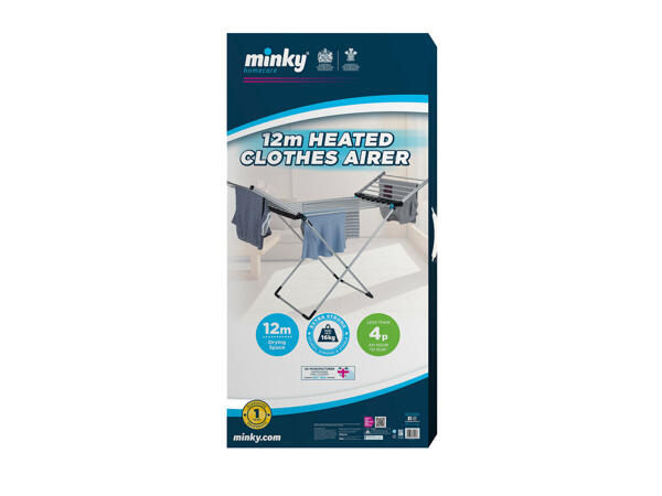Minky Wing Heated Clothes Airer
