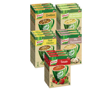 KNORR(R) 
 SOUPE INSTANTANÉE QUICK SOUP