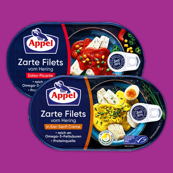 Zarte Filets vom Hering