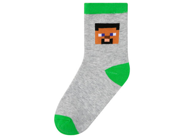 Minecraft Chlapecké ponožky, 3 páry