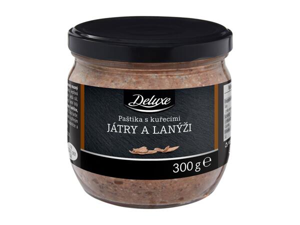 PAŠTIKA S KUŘECÍMI JÁTRY A LANÝŽI