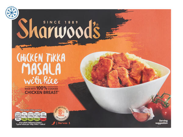 Sharwood's Chicken Tikka Masala with Rice