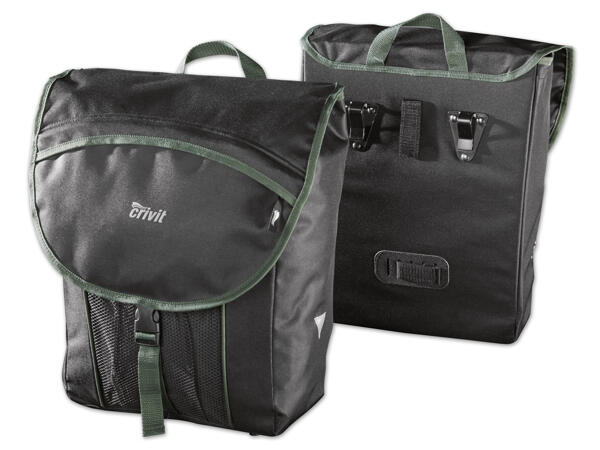 Fahrrad-Gepäcktaschen-Set, 2-teilig