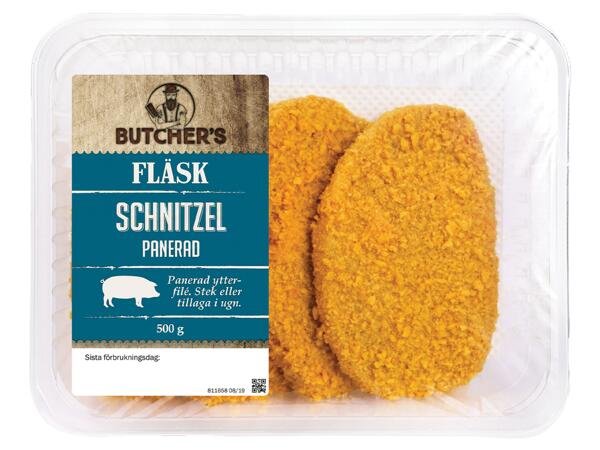 Panerad fläskschnitzel