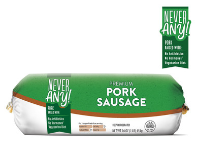 Never Any! Antibiotic-Free Pork Sausage Roll
