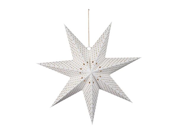 Livarno Home White LED Christmas Star Lantern