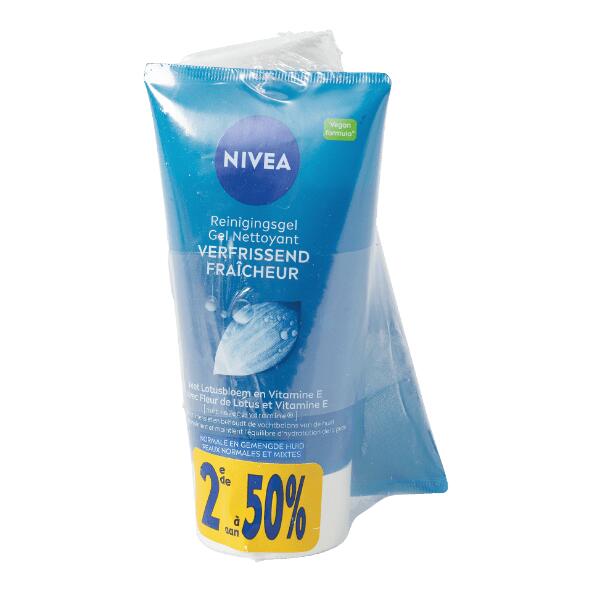 NIVEA(R) 				Gesichtsreinigung, 2 St.