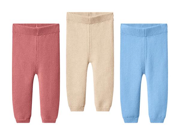 Pantaloni in maglia