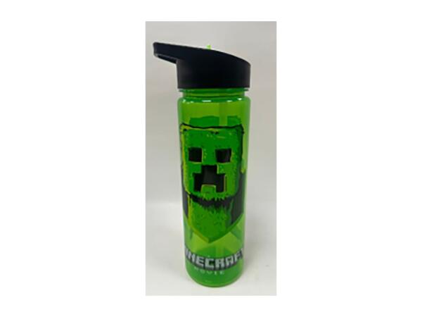 600ml Character Water Bottle - Minecraft