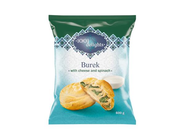 Burek Stuffed with Cheese and Spinach