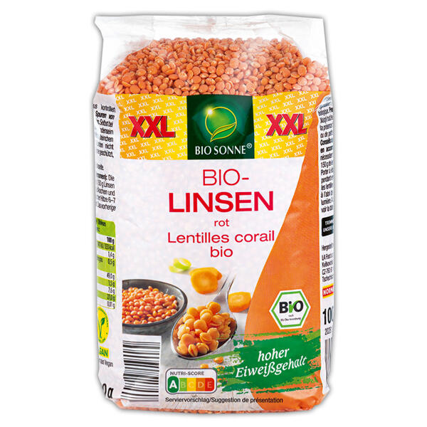 Bio-Hülsenfrüchte XXL