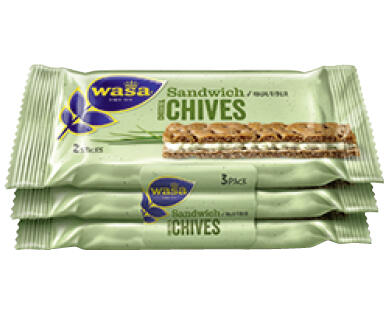 WASA(R) SANDWICH TRIO CHEESE & CHIVES