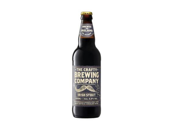 Birra scura artigianale irlandese