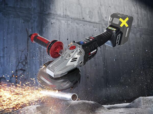 Cordless Flat Head Angle Grinder