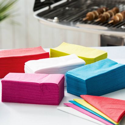 Serviettes rectangulaires, 100 pcs