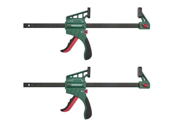 One hand bar clamps, 2 or 4 pieces