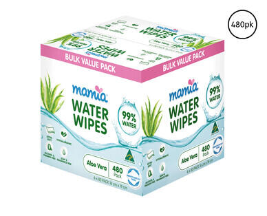 Water Wipes 6 x 80pk