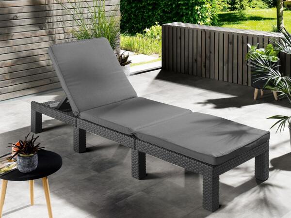 Wicker Sun Lounger