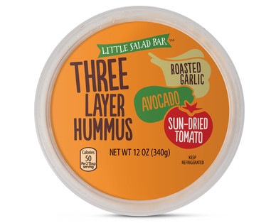 Little Salad Bar Three Layer Hummus