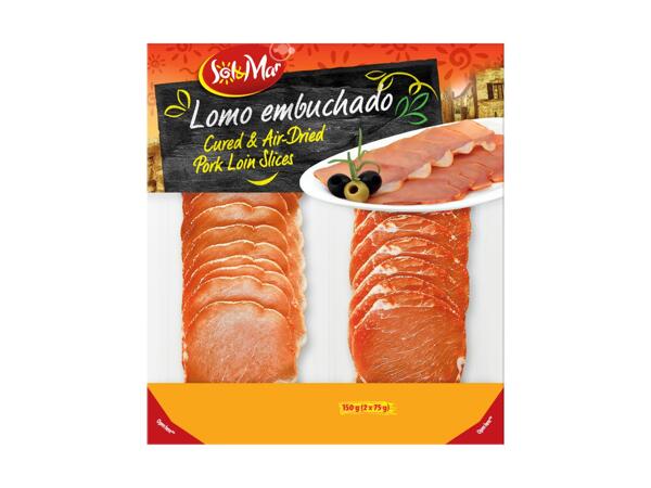 Cured & Air Dried Pork Loin Slices